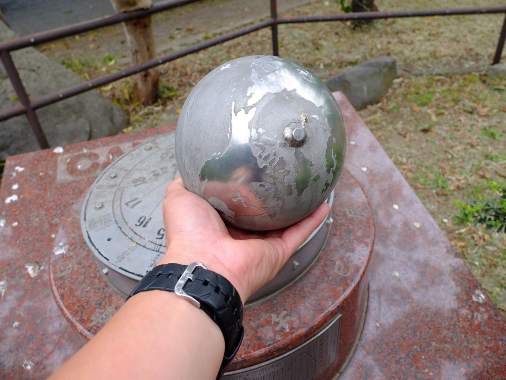 地球を手のひらに。