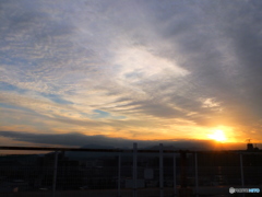 11/21　今日の夕空5。