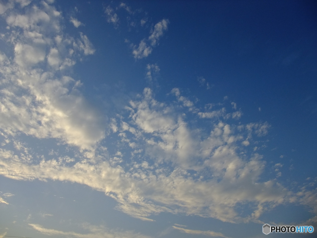 9/13　相模原の夕空2。