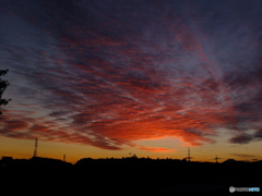 1/27　今日の夕空2