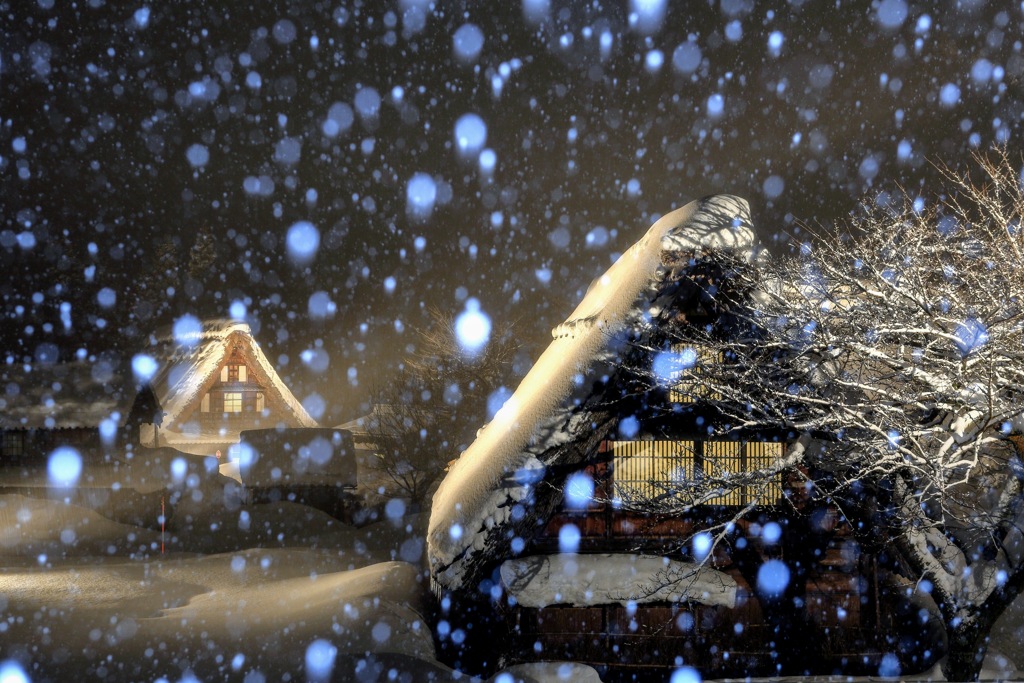 豪雪の五箇山