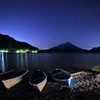 精進湖 ボート