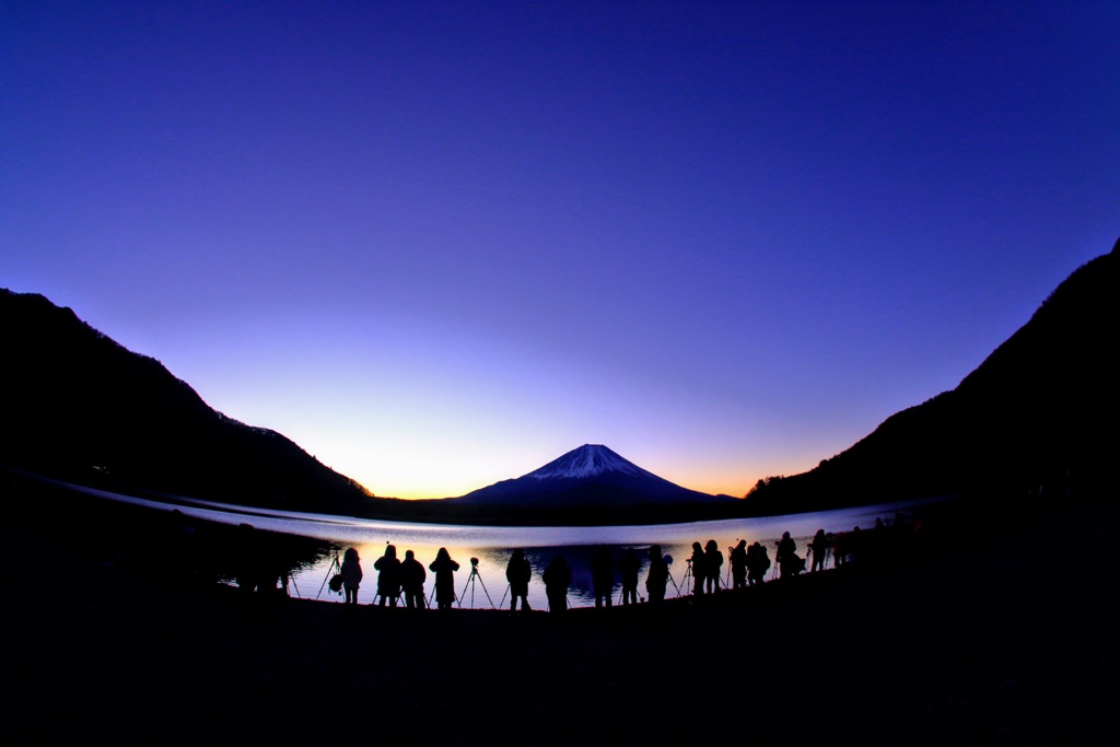 富士を撮るを撮る