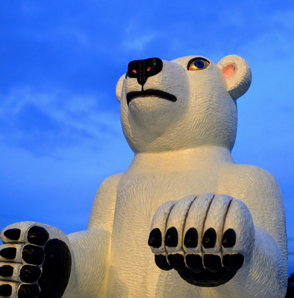 シロクマブルー
