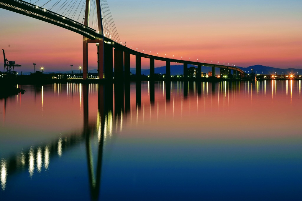 夕暮れの橋 628ac895d6a983c3c74448c91a5e54