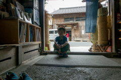 舟屋町の酒屋にて