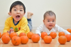 みかん と 息子達