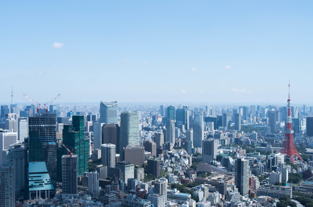 東京タワーとスカイツリー