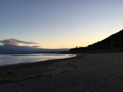 暮れ行く日