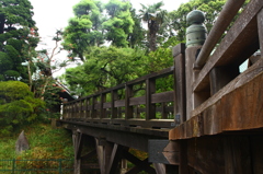 雨上がりの中山法華経寺