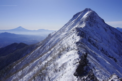 厳冬の赤岳