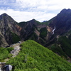 迫る主峰