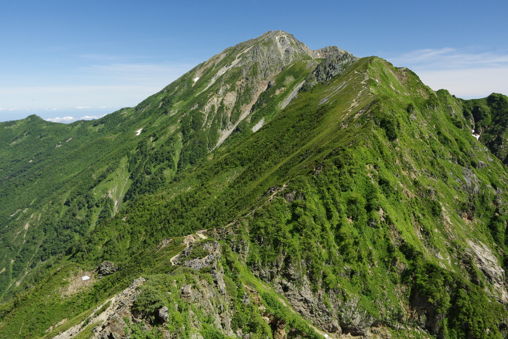 ラスボス五竜岳