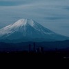 土手から富士山‼︎