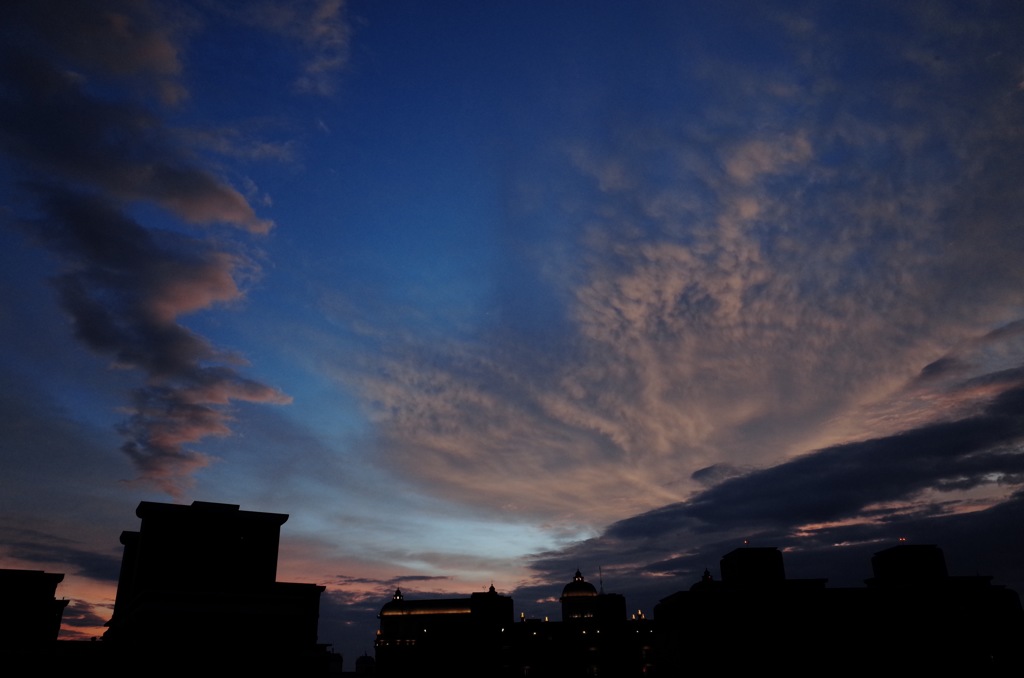 blue & orange