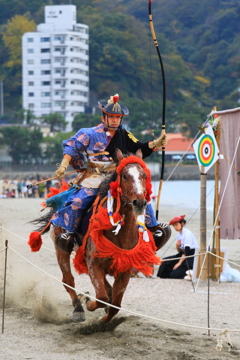 horseback archery in Zushi