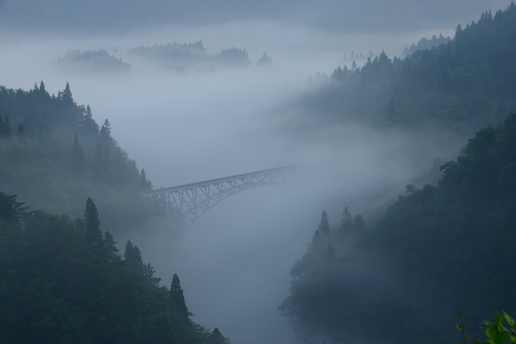 朝霧の彼方