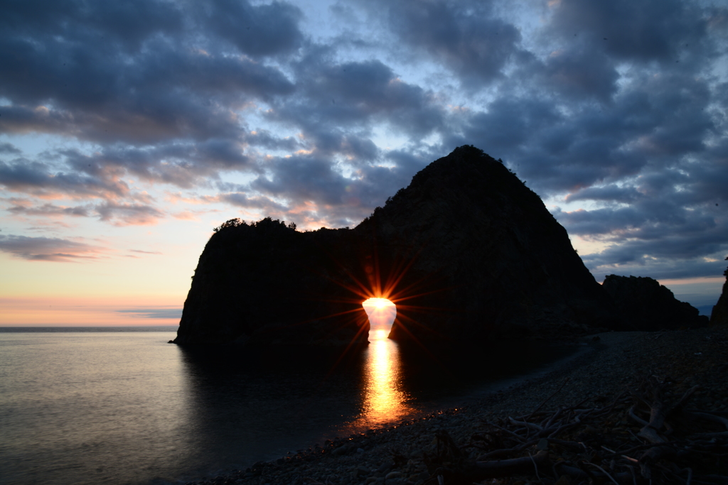 夕景・千貫門