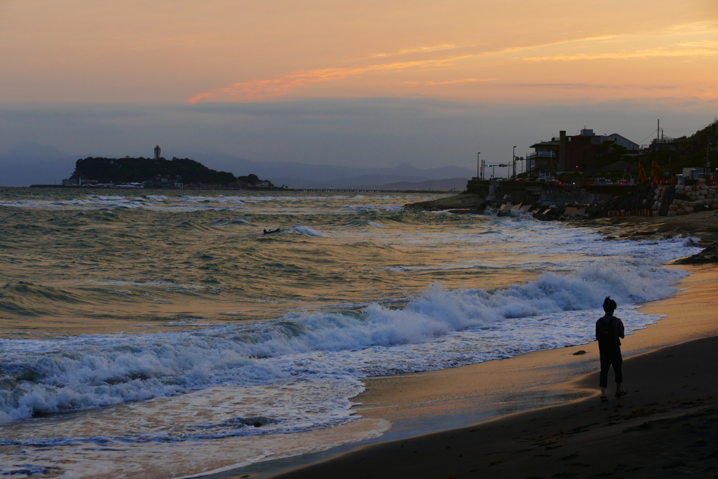 江ノ島夕景