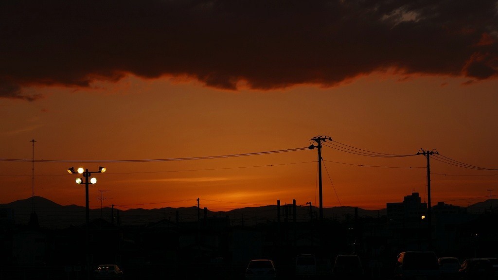 ある日の夕景 B