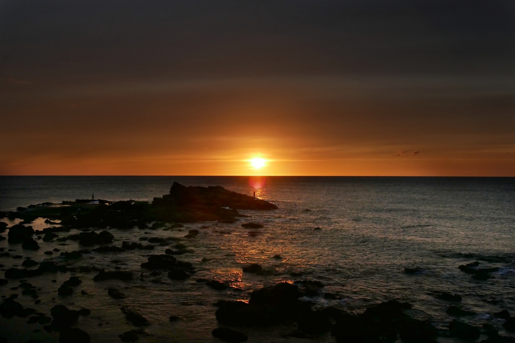 夕陽日本海 ２