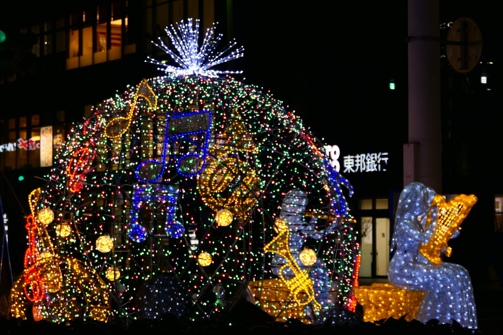 駅前イルミ１