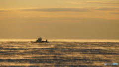 氷点下の朝 ＠大洗海岸 ３