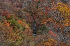 駒止の滝　横構図