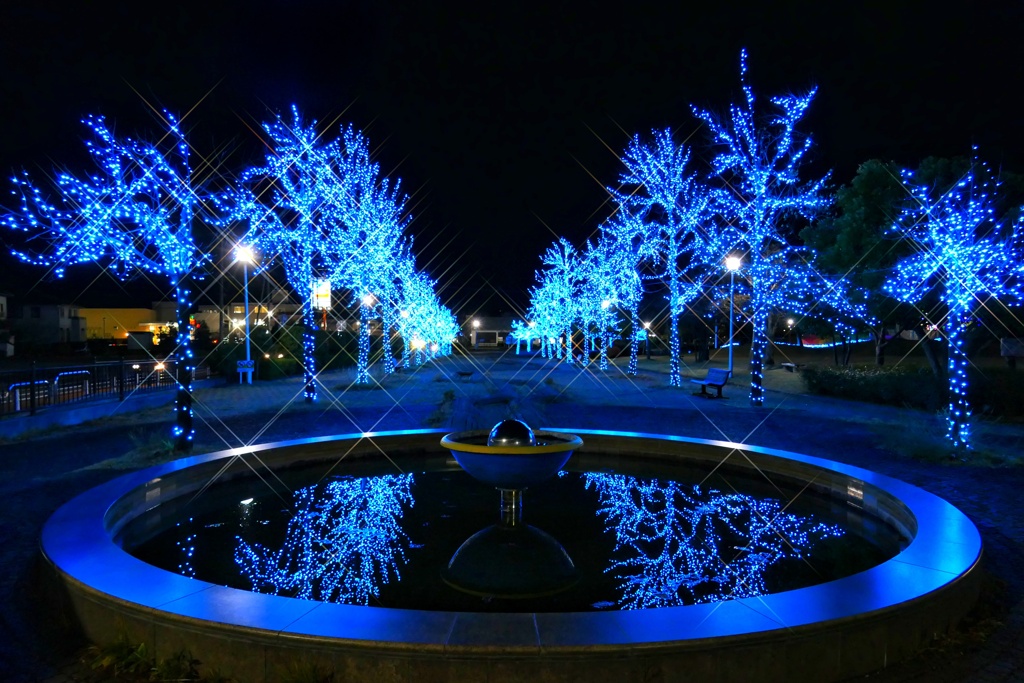 ブルーイルミネーション