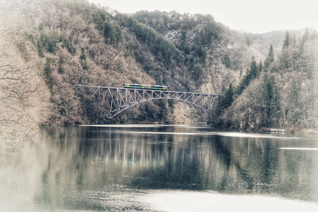 只見川第一橋梁