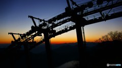 夕暮れの榛名湖３