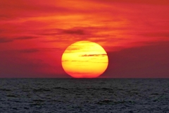 日本海の夕陽２　補正版