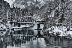 会津只見線第４橋梁