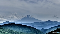富士二景 富士二景