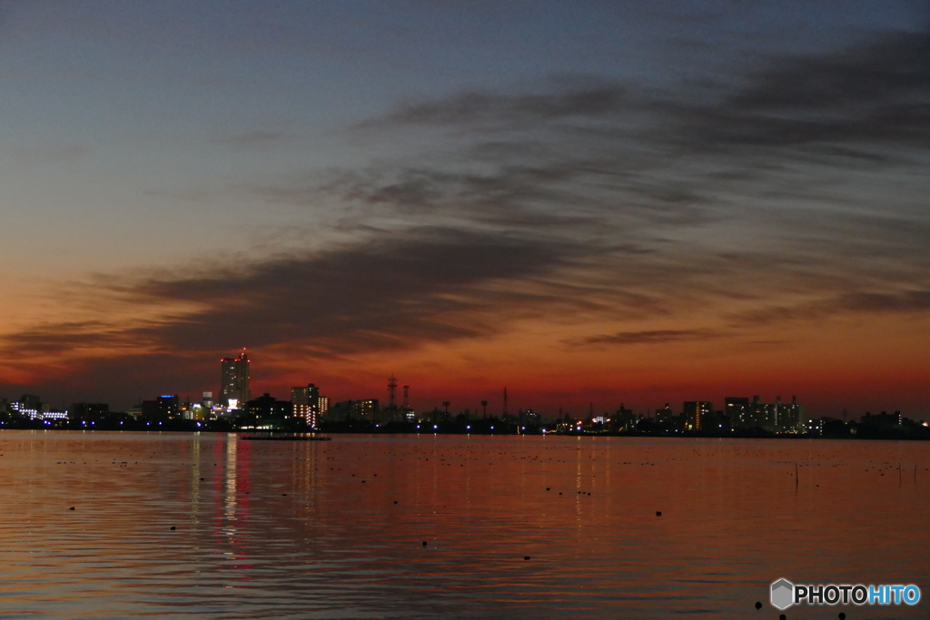土浦夕景１