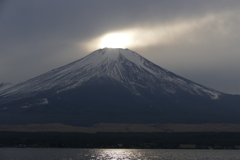 一応ダイヤモンド富士