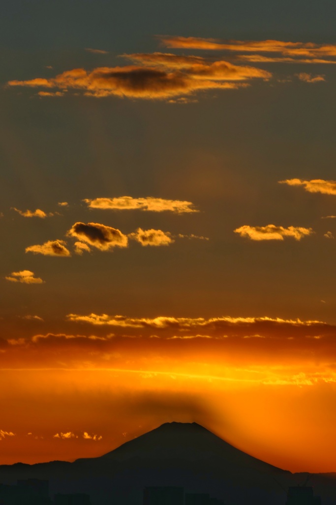 富士夕景