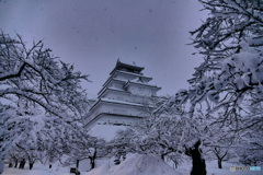 雪の鶴ヶ城２