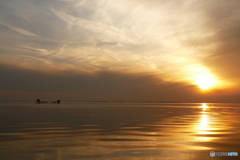 霞ケ浦夕景１