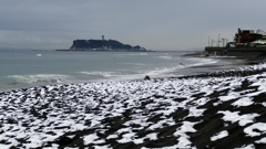 1180748 雪と江ノ島