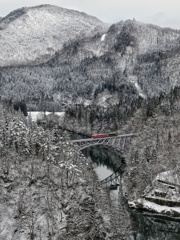 只見川第一橋梁