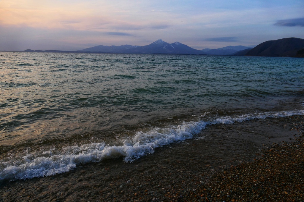 猪苗代湖夕景②