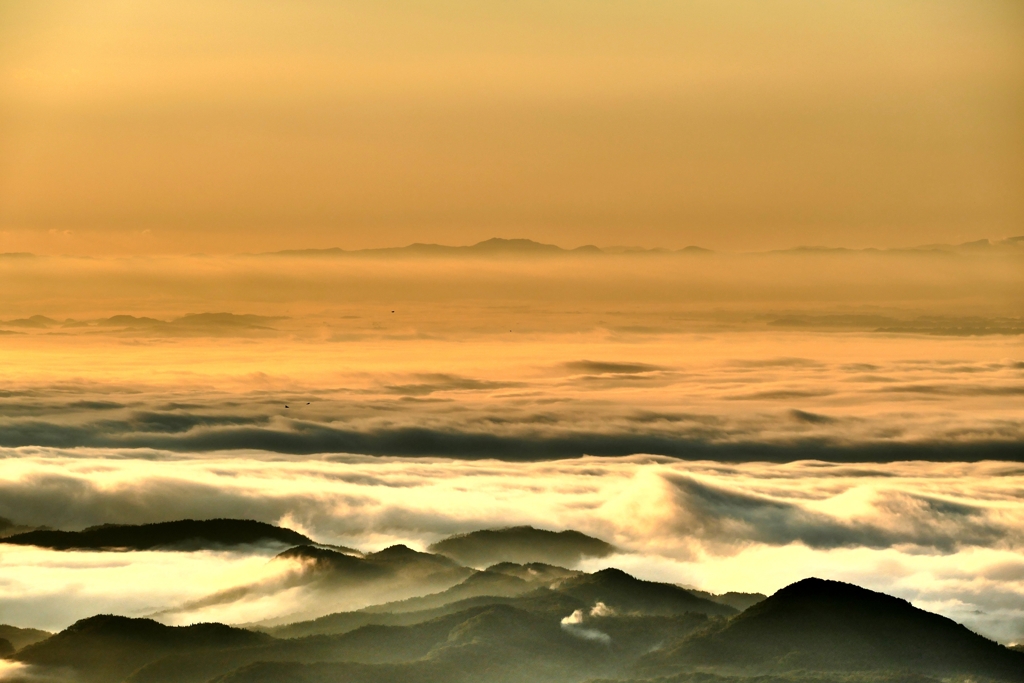 栗駒山からの雲海２