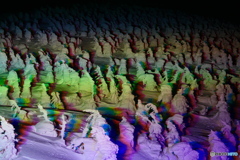 樹氷ライトアップ３