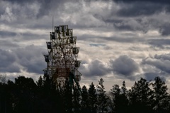 雲と観覧車