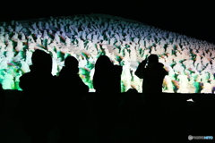 樹氷ライトアップ２