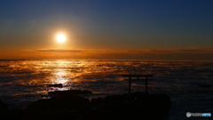 氷点下の朝 ＠大洗海岸