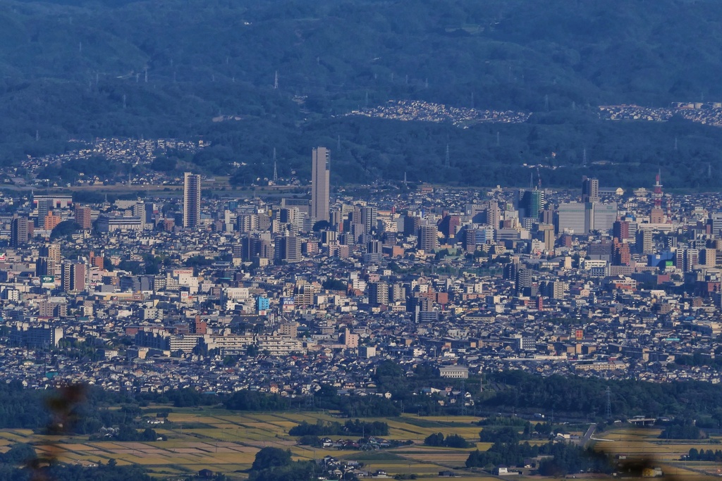 郡山市遠景