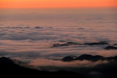 栗駒山からの雲海１