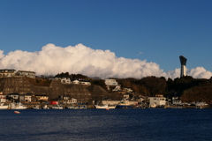 迫り来る雲